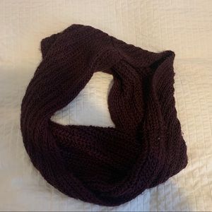 AKIRA Red Label Maroon Infinity Scarf